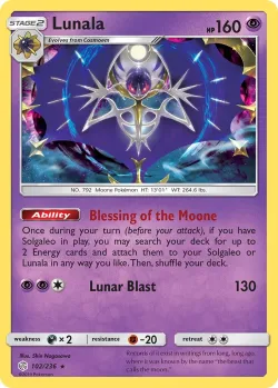 Lunala #102/236 · Pokémon