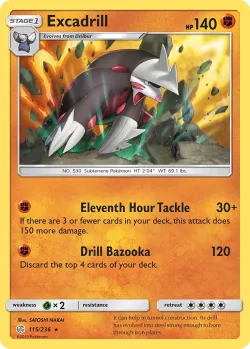 Excadrill #115/236 · Pokémon
