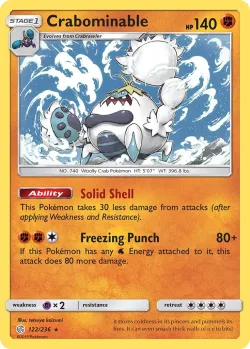 Crabominable #122/236 · Pokémon