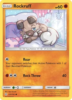 Rockruff #123/236 · Pokémon