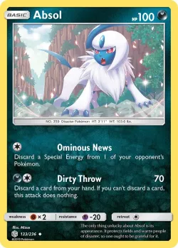 Absol #133/236 · Pokémon