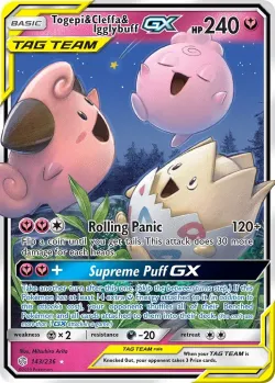 Togepi & Cleffa & Igglybuff-GX #143/236 · Pokémon