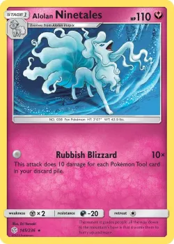 Alolan Ninetales #145/236 · Pokémon