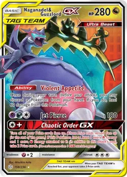 Naganadel & Guzzlord-GX #158/236 · Pokémon
