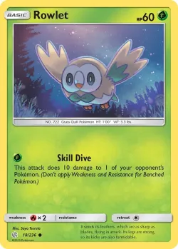 Rowlet #18/236 · Pokémon