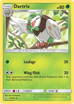 Dartrix #19/236 · Pokémon