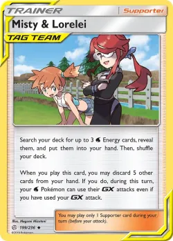 Misty & Lorelei #199/236 · Pokémon