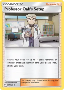 Professor Oak's Setup #201/236 · Pokémon