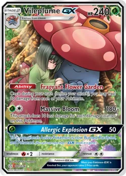 Vileplume-GX #211/236 · Pokémon