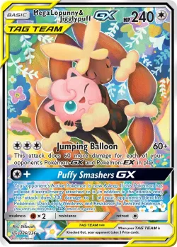 Mega Lopunny & Jigglypuff-GX #226/236 · Pokémon