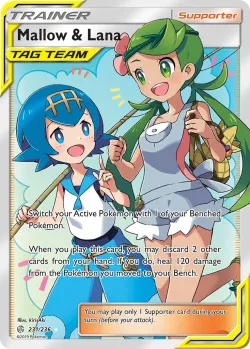 Mallow & Lana #231/236 · Pokémon