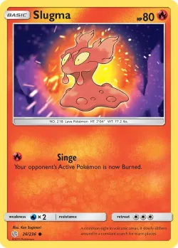 Slugma #26/236 · Pokémon