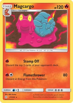 Magcargo #27/236 · Pokémon
