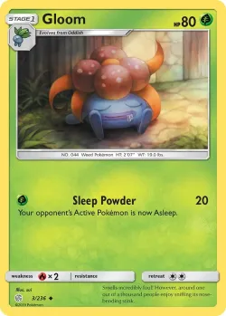 Gloom #3/236 · Pokémon