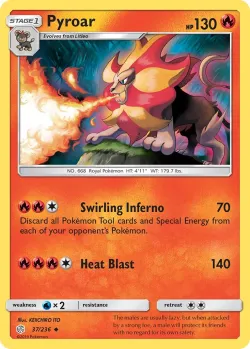 Pyroar #37/236 · Pokémon