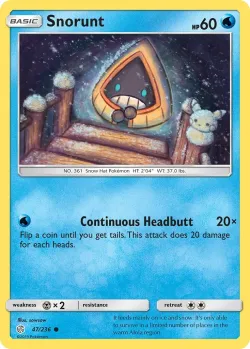 Snorunt #47/236 · Pokémon