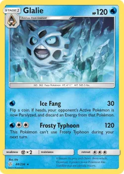 Glalie #48/236 · Pokémon