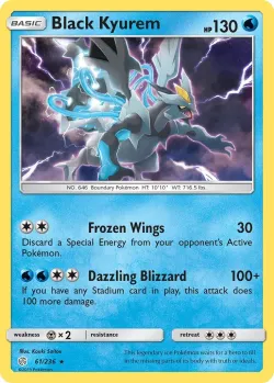 Black Kyurem #61/236 · Pokémon
