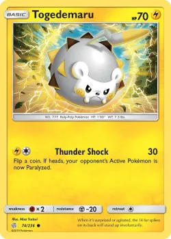 Togedemaru #74/236 · Pokémon