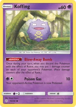 Koffing #76/236 · Pokémon
