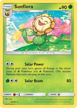 Sunflora #8/236 · Pokémon