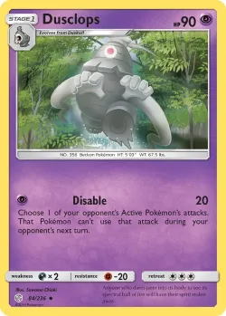 Dusclops #84/236 · Pokémon