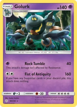 Golurk #90/236 · Pokémon