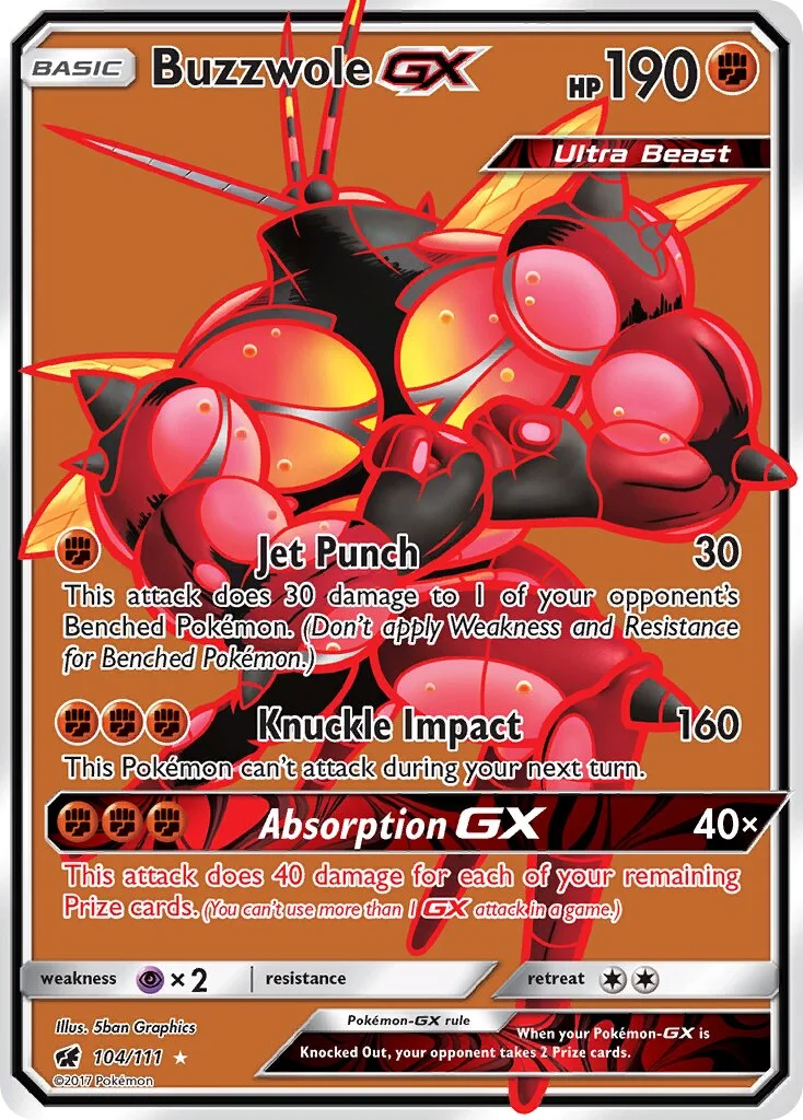 Buzzwole-GX 「CIN 104/111」「EN」