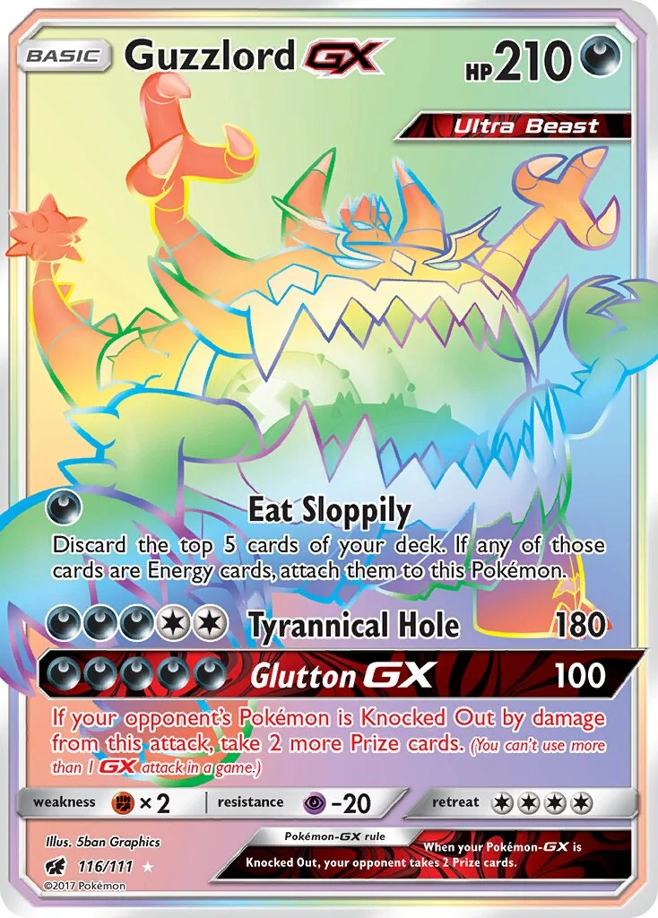 Guzzlord-GX 「CIN 116/111」「EN」