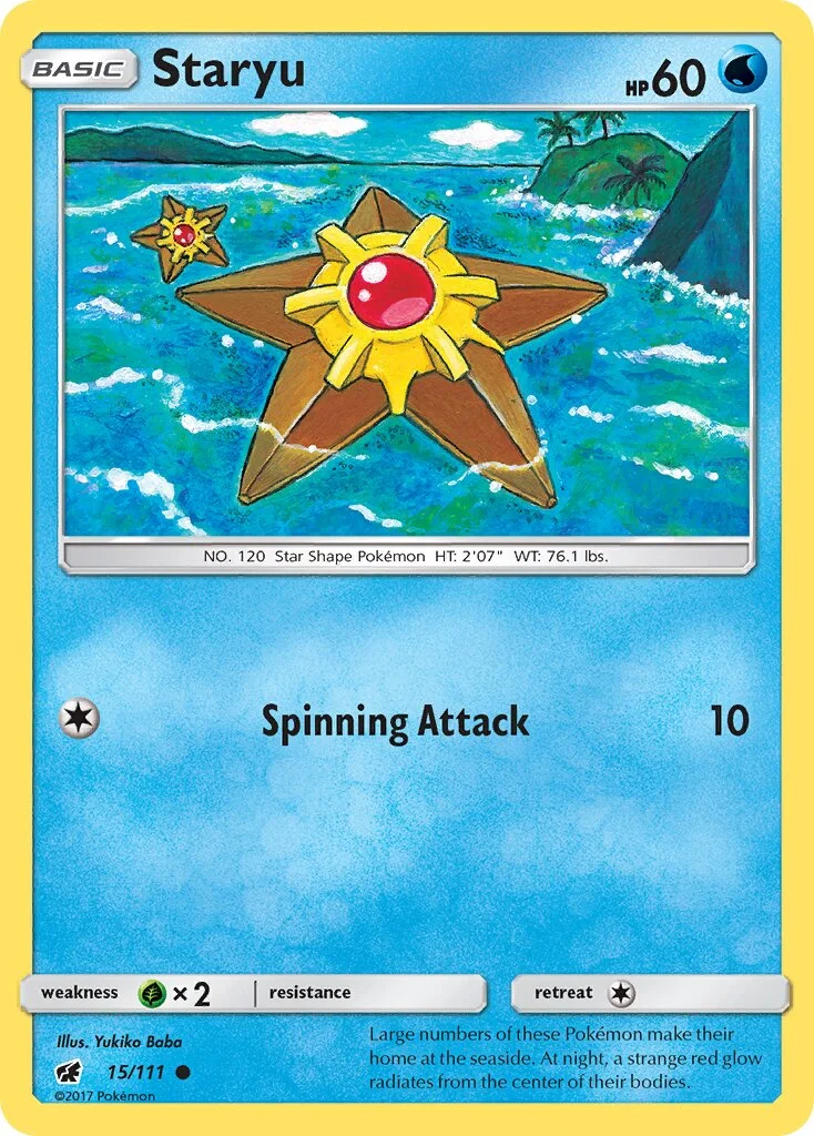 Staryu 「CIN 15/111」「EN」