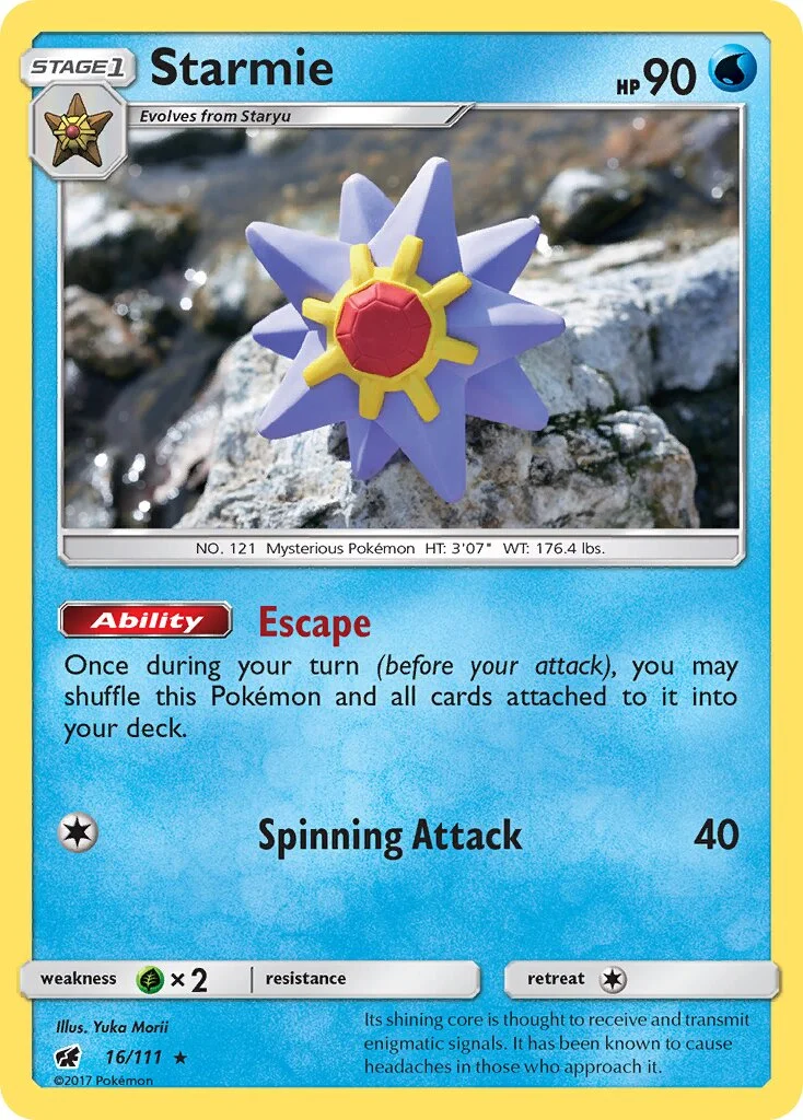 Starmie 「CIN 16/111」「EN」