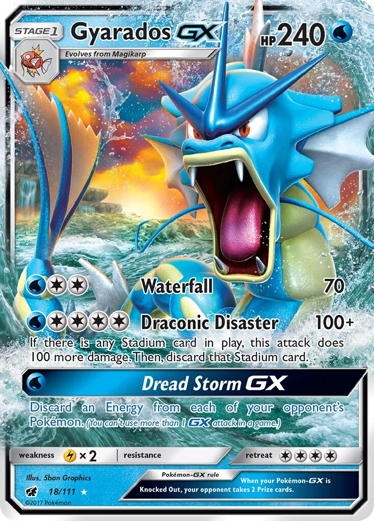 Gyarados-GX 「CIN 18/111」「EN」