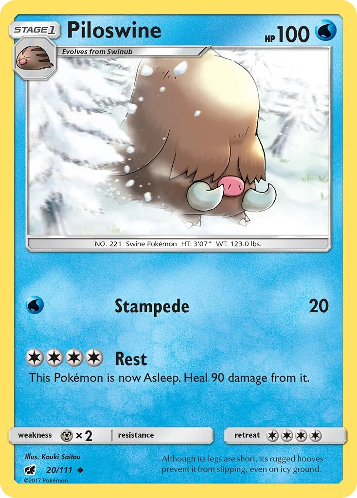 Piloswine 「CIN 20/111」「EN」
