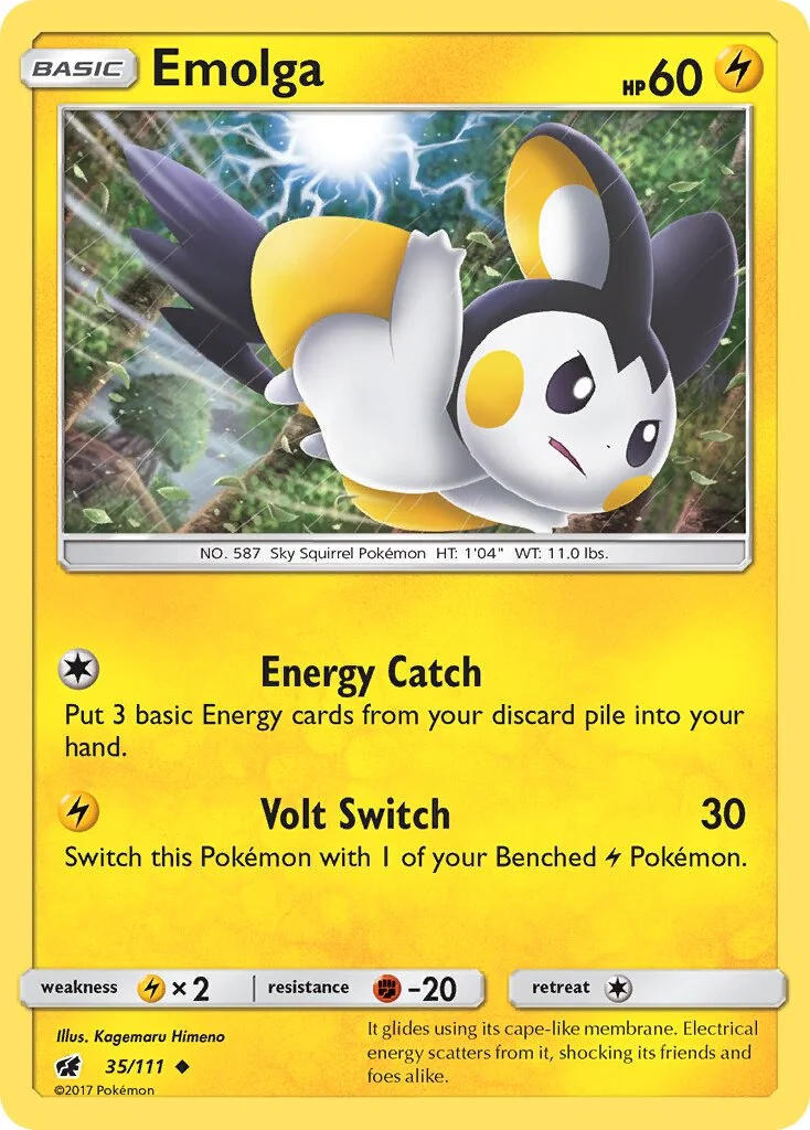Emolga 「CIN 35/111」「EN」