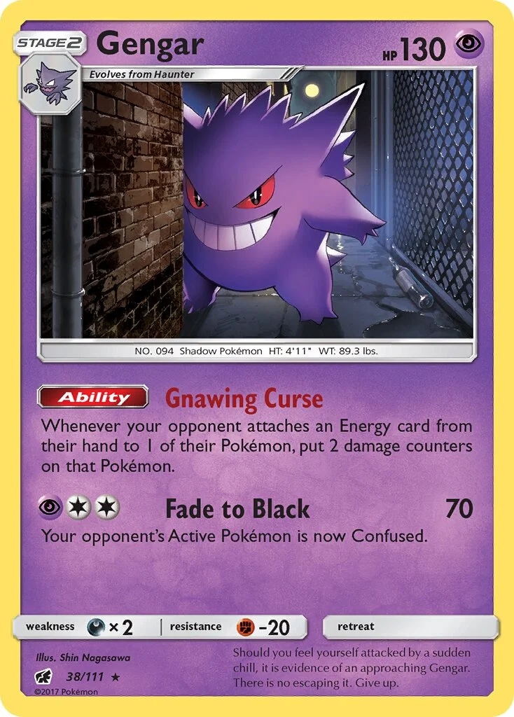 Gengar 「CIN 38/111」「EN」