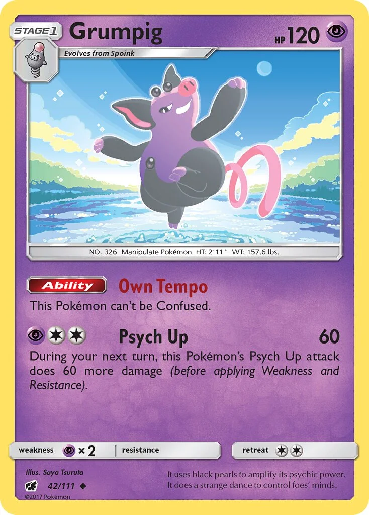 Grumpig 「CIN 42/111」「EN」