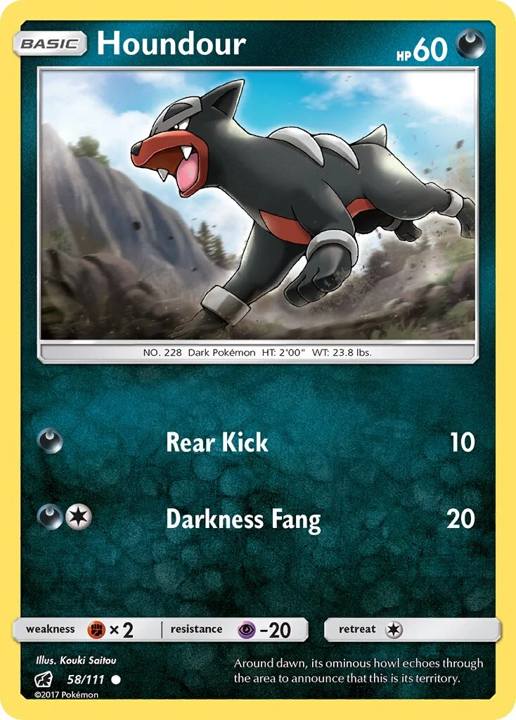 Houndour 「CIN 58/111」「EN」