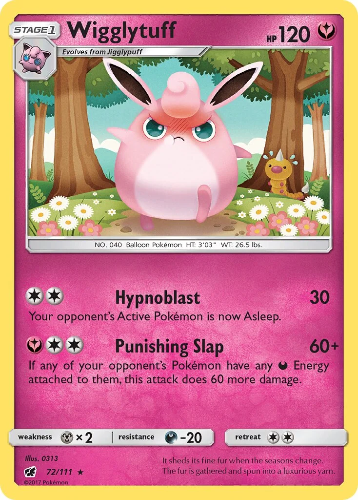 Wigglytuff 「CIN 72/111」「EN」