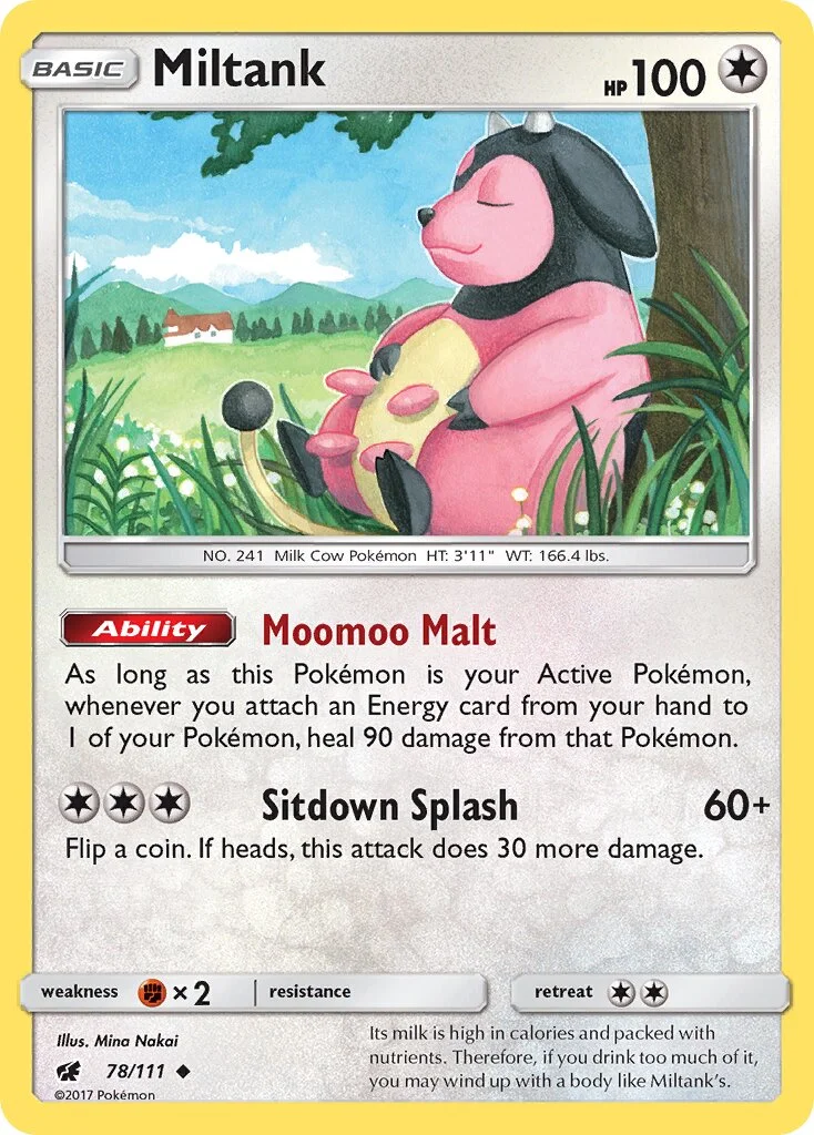 Miltank 「CIN 78/111」「EN」