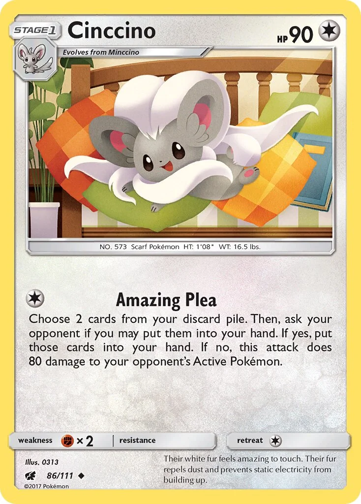 Cinccino 「CIN 86/111」「EN」