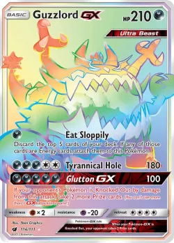 Guzzlord-GX 「CIN 116/111」「EN」