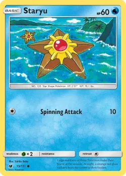 Staryu #15/111 · Pokémon