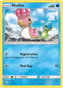 Shellos #29/111 · Pokémon