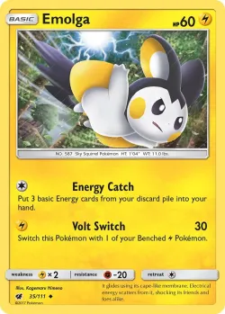Emolga #35/111 · Pokémon