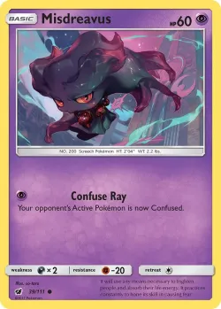 Misdreavus #39/111 · Pokémon