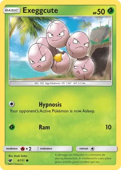 Exeggcute #4/111 · Pokémon