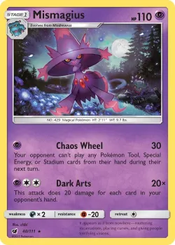Mismagius #40/111 · Pokémon