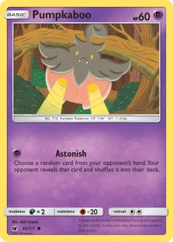 Pumpkaboo #44/111 · Pokémon