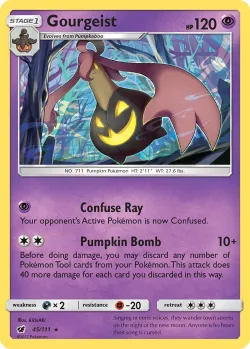 Gourgeist #45/111 · Pokémon