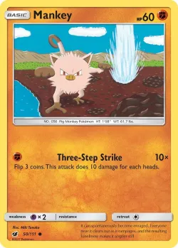 Mankey #50/111 · Pokémon